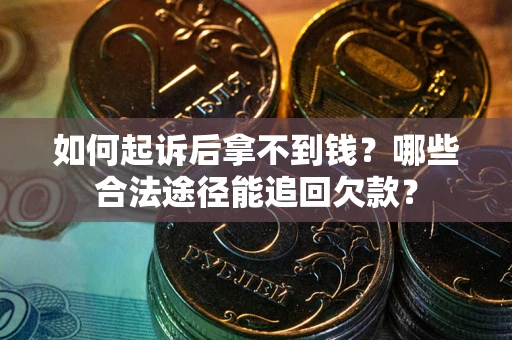 济南如何起诉后拿不到钱？哪些合法途径能追回欠款？