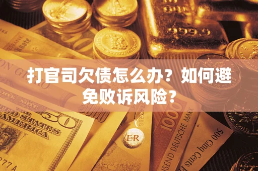 济南打官司欠债怎么办？如何避免败诉风险？