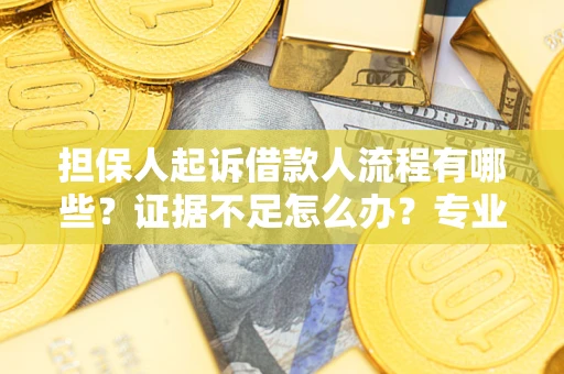 济南担保人起诉借款人流程有哪些？证据不足怎么办？专业律师解答