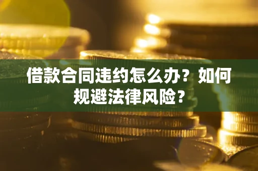 济南借款合同违约怎么办？如何规避法律风险？